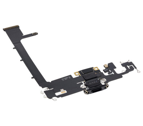 Charging Port Flex Cable With Board For iPhone 11 Pro Max (Premium) (Space Gray) – Image 5