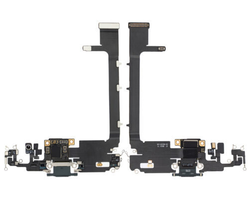 Câble flexible de port de charge avec carte pour iPhone 11 Pro Max (Premium) (Vert nuit) – Image 2