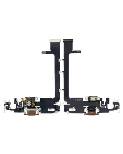 Câble flexible de port de charge avec carte pour iPhone 11 Pro Max (Aftermarket Plus) (Or) – Image 2