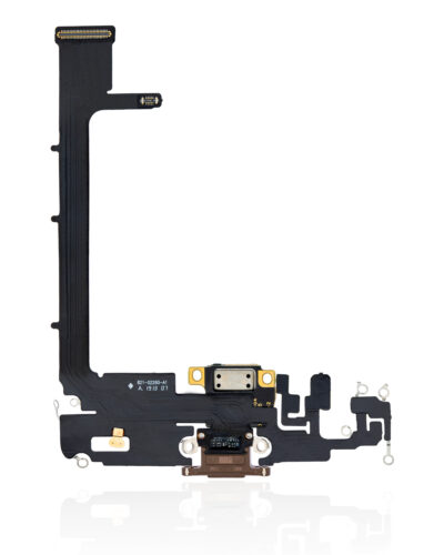 Câble flexible de port de charge avec carte pour iPhone 11 Pro Max (Aftermarket Plus) (Or) – Image 3