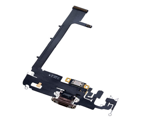 Câble flexible de port de charge avec carte pour iPhone 11 Pro Max (Aftermarket Plus) (Or) – Image 6