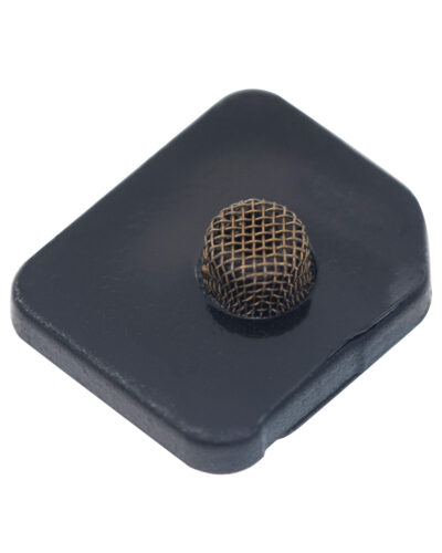 Flash Light / Power nappe Bracket avec microphone Mesh pour iPhone 11 Pro Max (or) (lot de 10) – Image 4