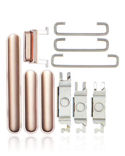 Boutons physiques (Marche/Arrêt / Volume / Interrupteur) pour iPhone 11 Pro / 11 Pro Max (Or)