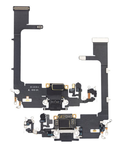 Câble flexible de port de charge avec carte pour iPhone 11 Pro (premium) (Gris sidéral) – Image 2