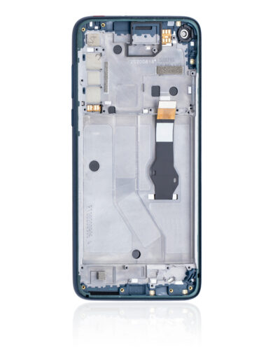 Écran LCD avec cadre pour Motorola Moto G8 Power (XT2041-1 / XT2041-3 / 2020) (Remis à neuf) (Bleu Capri) – Image 3