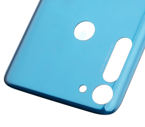 Back cover Glass For Motorola Moto G8 Power (XT2041-1 / XT2041-3 / 2020) (Capri Blue) – Image 7