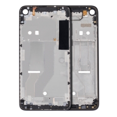 Mid-Frame Housing For Motorola Moto G8 Power (XT2041-1 / XT2041-3 / 2020) (Smoke Black)