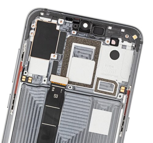 Bloc écran OLED avec cadre pour Xiaomi Mi 9 (reconditionné) (Piano Black) – Image 2