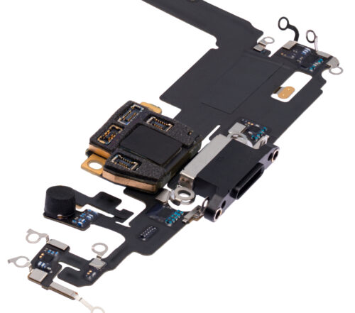 Câble flexible de port de charge avec carte pour iPhone 11 Pro Max (pièce d'origine d'occasion) (gris sidéral) – Image 6