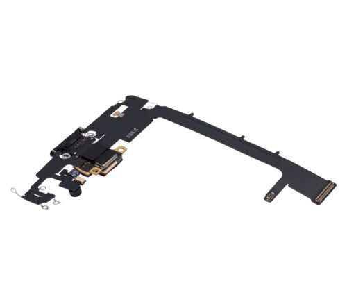 Câble flexible de port de charge avec carte pour iPhone 11 Pro Max (pièce d'origine d'occasion) (gris sidéral) – Image 4