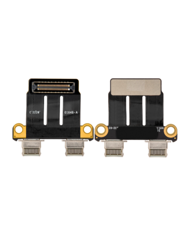Carte d'E/S USB-C pour MacBook Pro 13" A1989 (2018-2019) / A2159 (2019) / A2251 / A2289 / A2338 (2020) / 15" A1990 (2018-2019) / 16" A2141 (2019) – Image 2