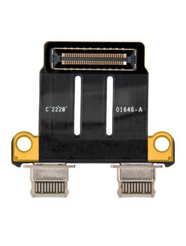 Carte d'E/S USB-C pour MacBook Pro 13" A1989 (2018-2019) / A2159 (2019) / A2251 / A2289 / A2338 (2020) / 15" A1990 (2018-2019) / 16" A2141 (2019) – Image 4