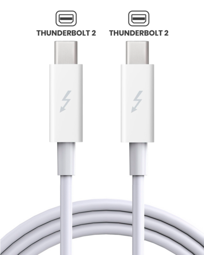 Thunderbolt 2 Cable For MacBook / IMac / Mac (1.8 m / 6 ft) (OEM Grade A) (Bulk Packaging)