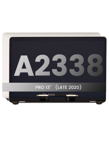 Écran LCD complet pour MacBook Pro 13" A2338 (2020 - 2023) (Pièce d'origine d'occasion : Grade A) (Argent) – Image 2