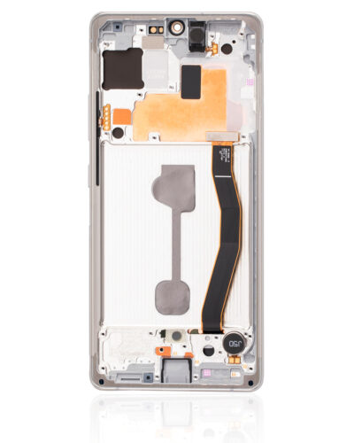 Bloc écran OLED avec cadre pour Samsung Galaxy S10 Lite (reconditionné) (Prism White) – Image 4