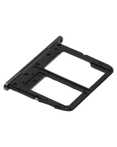 Tiroir pour carte SIM unique pour LG K30 (X320 / 2019) (Nouveau Noir Aurore) – Image 3