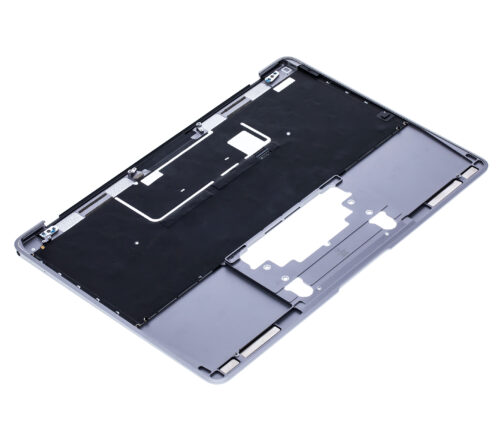 Top case avec clavier (ANSI US) et microphone pour MacBook 12" A1534 (2015) (Used OEM Pull: Grade A) (gris sidéral) – Image 4