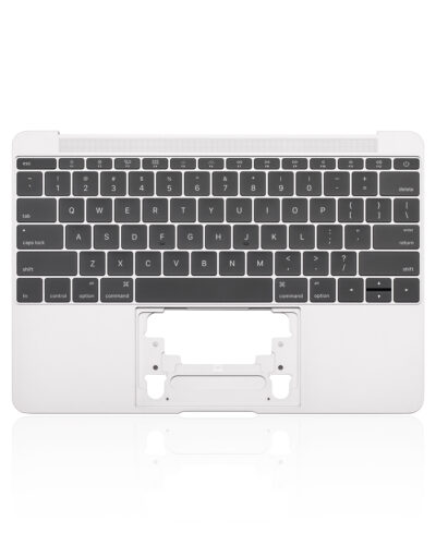 Boîtier supérieur avec clavier (ANSI US) et microphone pour MacBook 12" A1534 (2016-2017) (Pièce d'origine d'occasion : Grade A) (Gris sidéral) – Image 2