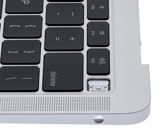 Top case avec clavier (ANSI US) pour MacBook Air 13" A1932 (2018-2019) (Used OEM Pull: Grade A) (argent) – Image 6