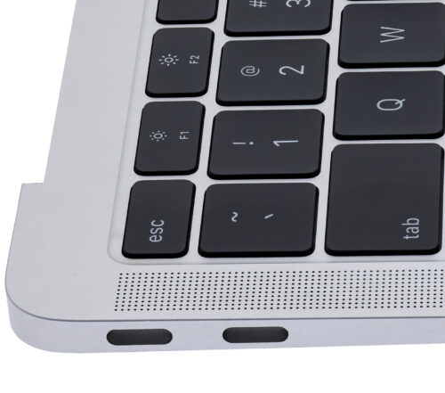 Top case avec clavier (ANSI US) pour MacBook Air 13" A1932 (2018-2019) (Used OEM Pull: Grade A) (argent) – Image 7