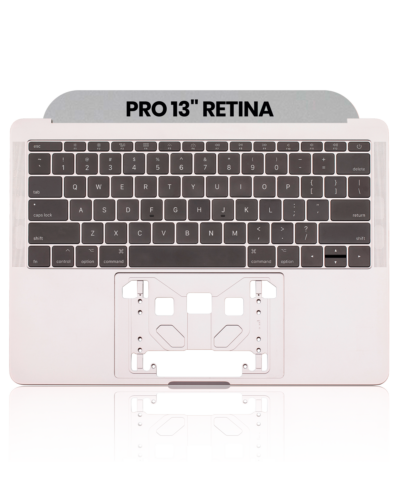 Boîtier supérieur avec clavier (ANSI US) pour MacBook Pro 13" A1708 (2016-2017) (Pièce d'origine d'occasion: Grade A) (Gris sidéral)