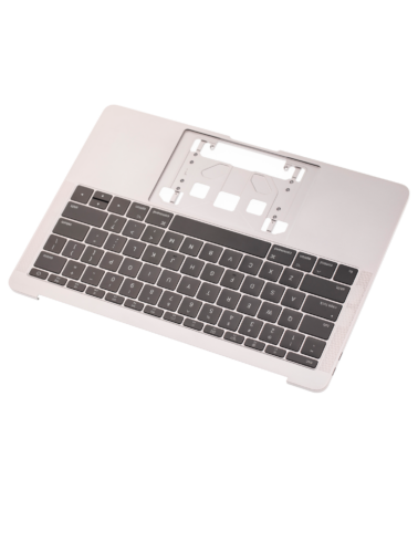 Boîtier supérieur avec clavier (ANSI US) pour MacBook Pro 13" A1708 (2016-2017) (Pièce d'origine d'occasion: Grade A) (Gris sidéral) – Image 5