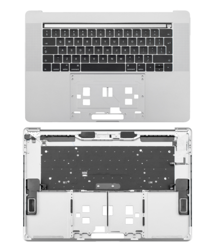 Boîtier supérieur avec clavier (ISO UK) pour MacBook Pro 15" A1707 (2016-2017) (Pièce d'origine d'occasion : Grade A) (Gris sidéral) – Image 6