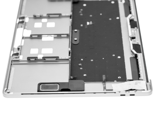 Boîtier supérieur avec clavier (ISO UK) pour MacBook Pro 15" A1707 (2016-2017) (Pièce d'origine d'occasion : Grade A) (Gris sidéral) – Image 3