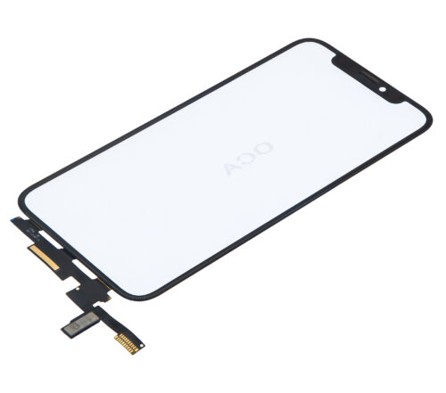 4 in 1 Short nappe (vitre tactile (digitizer) Touch avec verre + OCA + cadre pré-installé) pour iPhone X (OCA Master) – Image 6