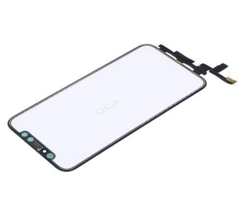 4 in 1 Short nappe (vitre tactile (digitizer) Touch avec verre + OCA + cadre pré-installé) pour iPhone X (OCA Master) – Image 7