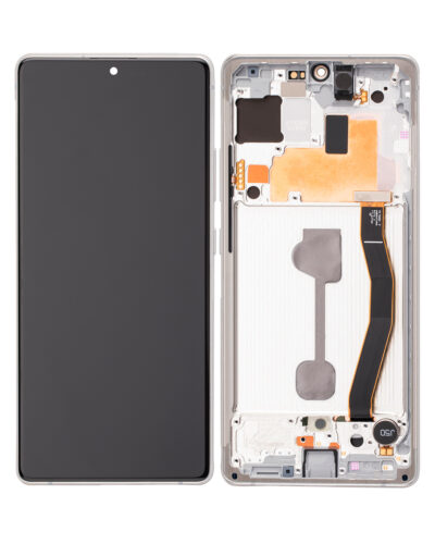 Bloc écran OLED avec cadre pour Samsung Galaxy S10 Lite (Service Pack) (Prism White) – Image 2