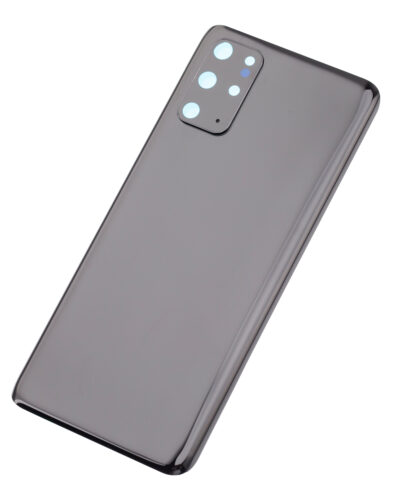 Cache arrière verre avec lentille de caméra pour Samsung Galaxy S20 Plus 5G (No Logo) (compatible qualité supérieure) (Cosmic Black) – Image 5