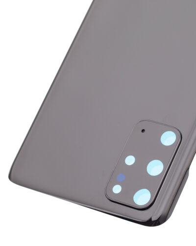 Cache arrière verre avec lentille de caméra pour Samsung Galaxy S20 Plus 5G (No Logo) (compatible qualité supérieure) (Cosmic Black) – Image 6