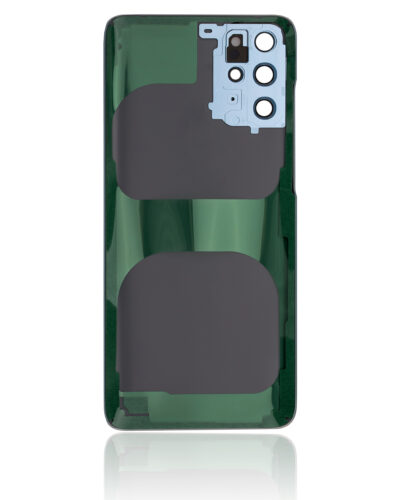 Coque arrière en verre avec objectif pour Samsung Galaxy S20 Plus 5G (sans logo) (Adaptable) (Bleu nuage) – Image 3