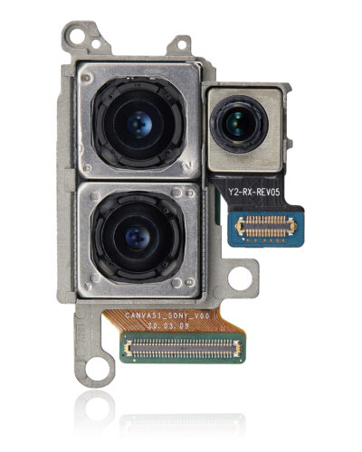 Caméra arrière Module (Wide & Telephoto & Depthvision) pour Samsung Galaxy S20 Plus / 5G (US Version) (Used OEM Pull: Grade B)