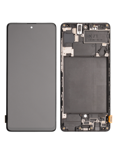 Écran LCD avec cadre (sans capteur d'empreintes digitales) pour Samsung Galaxy A71 (A715 / 2020) (Pièce de rechange : Incell) (Toutes les couleurs) – Image 4