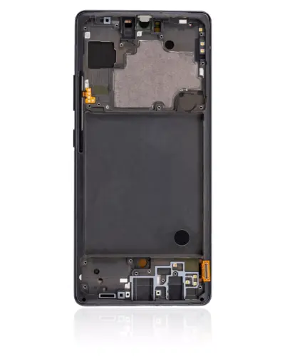 Bloc écran OLED avec cadre pour Samsung Galaxy A71 5G (A716U / 2020) (Service Pack) (Prism Cube Black) – Image 4