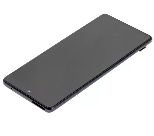 Bloc écran OLED avec cadre pour Samsung Galaxy A71 5G (A716U / 2020) (Service Pack) (Prism Cube Black) – Image 2
