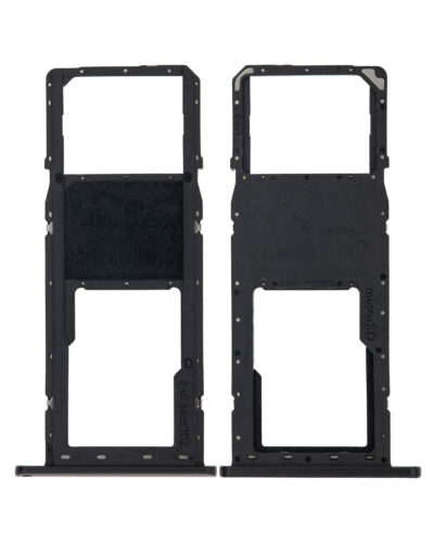 Tiroir pour carte SIM unique pour Samsung Galaxy A01 (A015 / 2020) (Noir) – Image 2