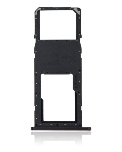 Tiroir pour carte SIM unique pour Samsung Galaxy A01 (A015 / 2020) (Noir) – Image 3