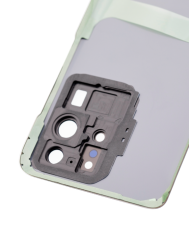 Coque arrière en verre avec objectif pour Samsung Galaxy S20 Ultra 5G (sans logo) (Adaptable) (Noir cosmique) – Image 7