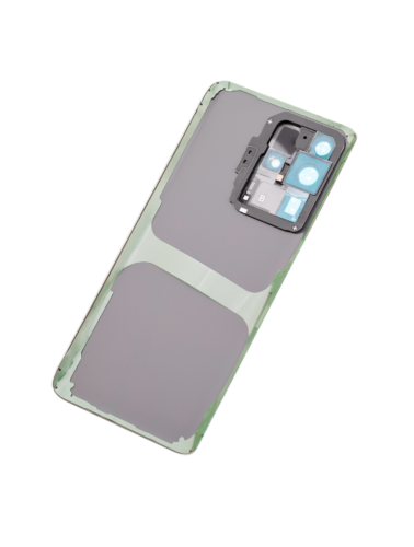 Coque arrière en verre avec objectif pour Samsung Galaxy S20 Ultra 5G (sans logo) (Adaptable) (Gris cosmique) – Image 5