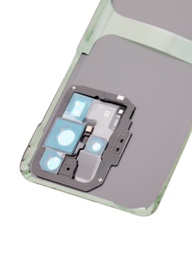 Coque arrière en verre avec objectif pour Samsung Galaxy S20 Ultra 5G (sans logo) (Adaptable) (Gris cosmique) – Image 7