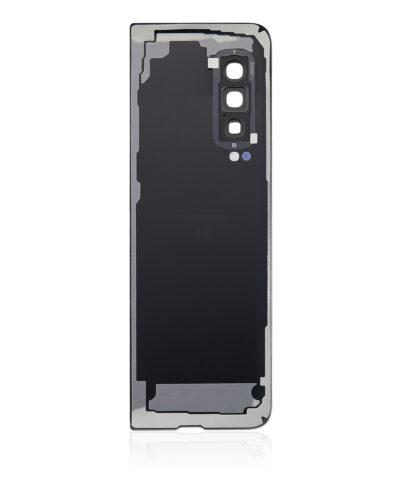 Cache arrière verre avec lentille de caméra pour Samsung Galaxy Fold 4G (F900) (premium) (Cosmos Black) – Image 4