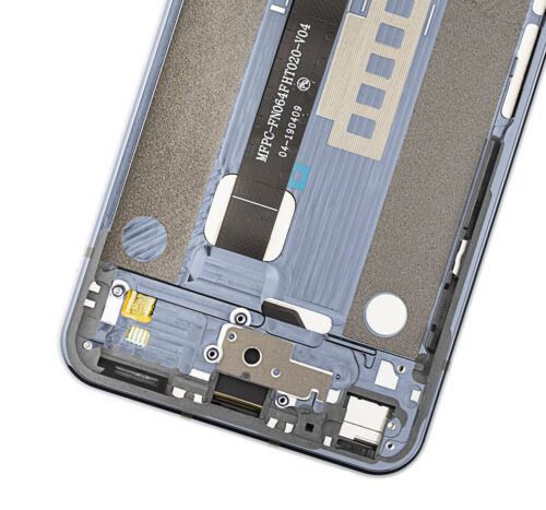 LCD Assembly With Frame For LG Q70 (Refurbished) (Mirror Black) – Image 3