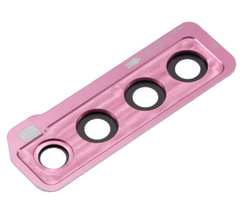 Caméra arrière lentille avec Bracket pour Samsung Galaxy A9 (A920 / 2018) (Bubblegum Pink) – Image 4