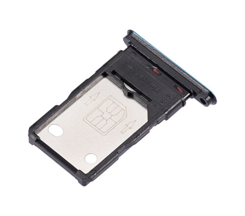 Dual Sim Card Tray For OnePlus Nord (Blue Marble) – Image 5