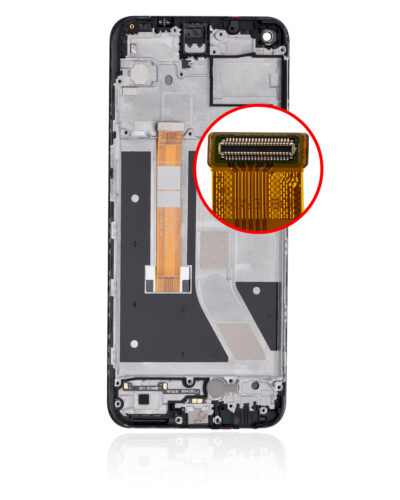 Écran LCD avec cadre pour OnePlus Nord N100 (reconditionné) (noir) – Image 3