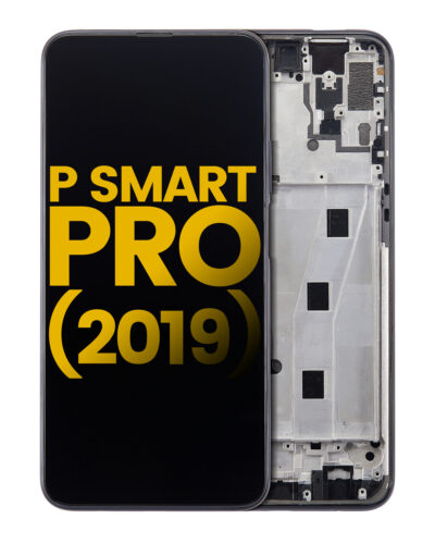 Écran LCD complet avec cadre pour Huawei P Smart Pro (2019) (reconditionné) (Midnight Black) – Image 3