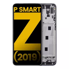 LCD Assembly With Frame For Huawei P Smart Z (2019) (Refurbished) (Midnight Black)